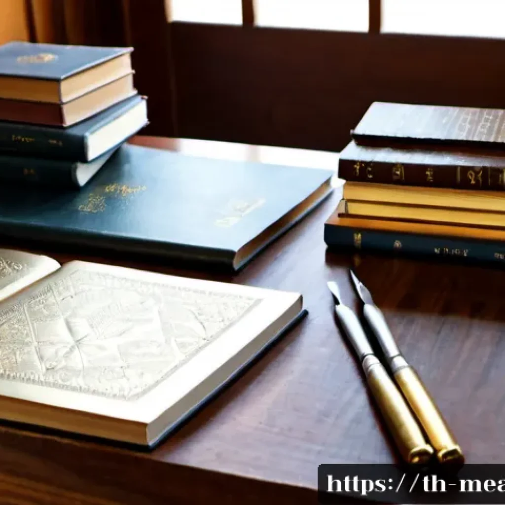 금속공예 관련 책 추천 - Photorealistic still life of recommended metalcraft books arranged on a teak workbench in a traditio...